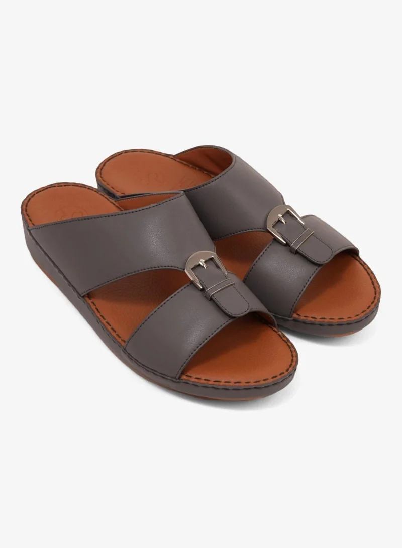 كومفورت بلس صنادل رجالي كومفورت بلس -  رمادي داكن